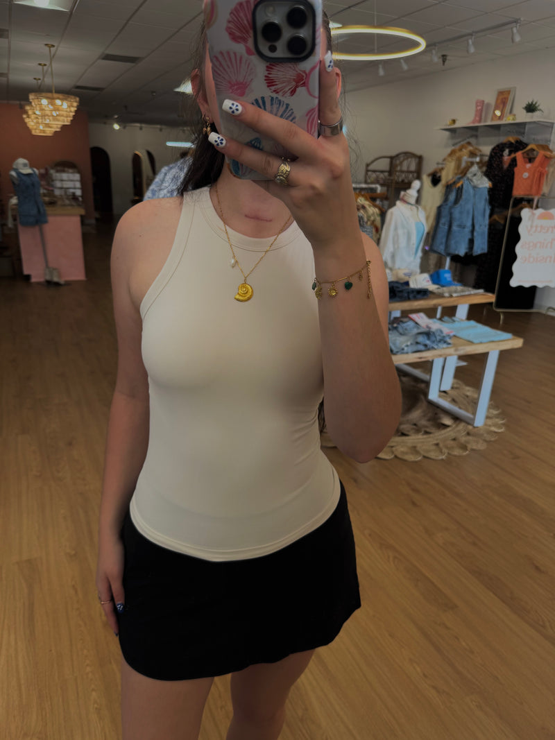 Butter Sleeveless Racerback Top