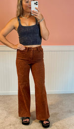 Judy Blue Pumpkin Spice Wide Leg Jean