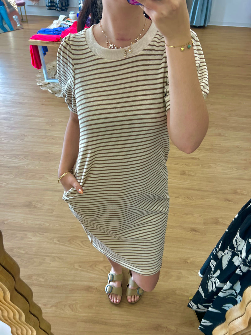 Breezy Bubble Maxi Dress