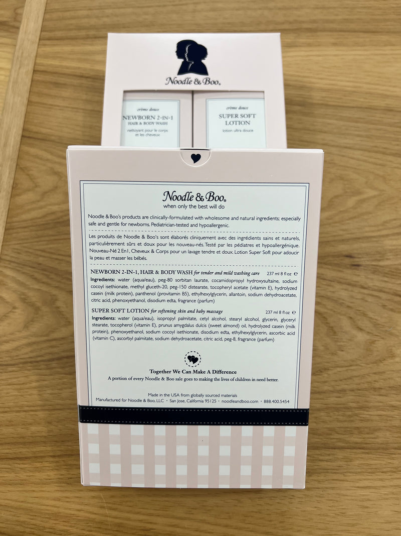 Noodle and Boo Newborn Gift Set