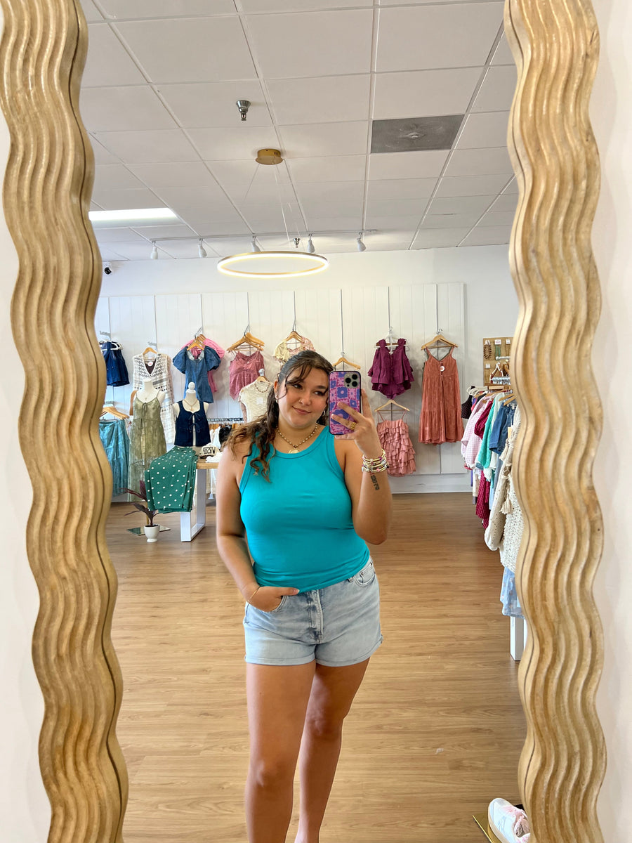 Nikibiki Reversible Ribbed Tank Top