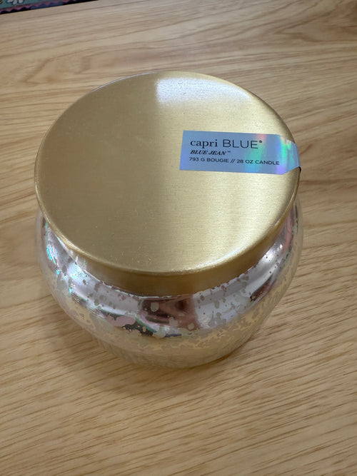 Blue Jean Mercury Iridescent Signature Candle