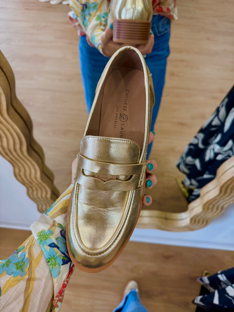 Chinese Laundry Porter Metallic Loafer
