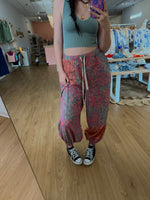 Sunset Floral Boho Joggers