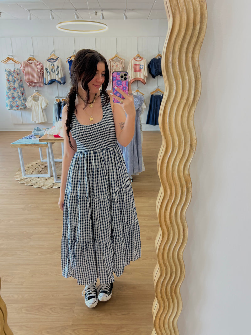 Smocked Picnic Maxi Dress