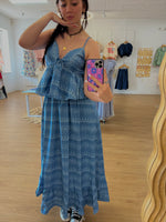 Paisley Print Maxi Skirt
