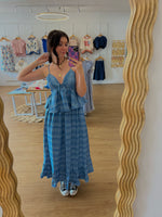 Paisley Print Maxi Skirt
