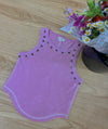 Studded High Neck Tank: Multiple Colors