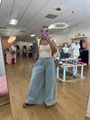 Extra Flared Drawstring Jeans
