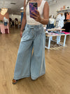 Extra Flared Drawstring Jeans