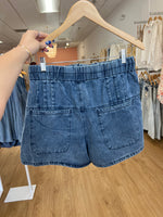 Must Have Flared Denim Shorts