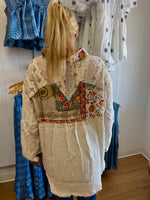 Cream Botanic Shacket