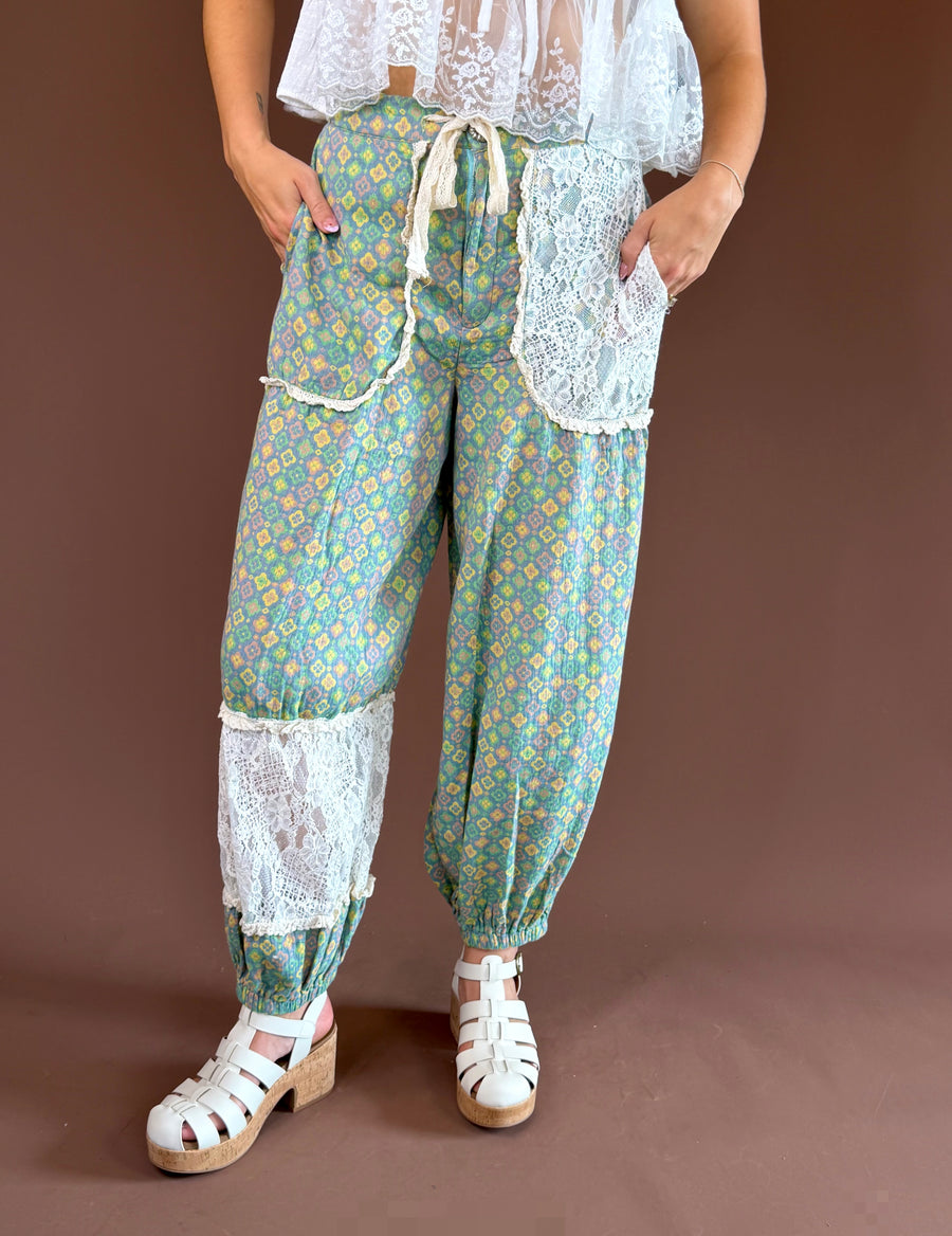 POL Roam Free Joggers: Sage