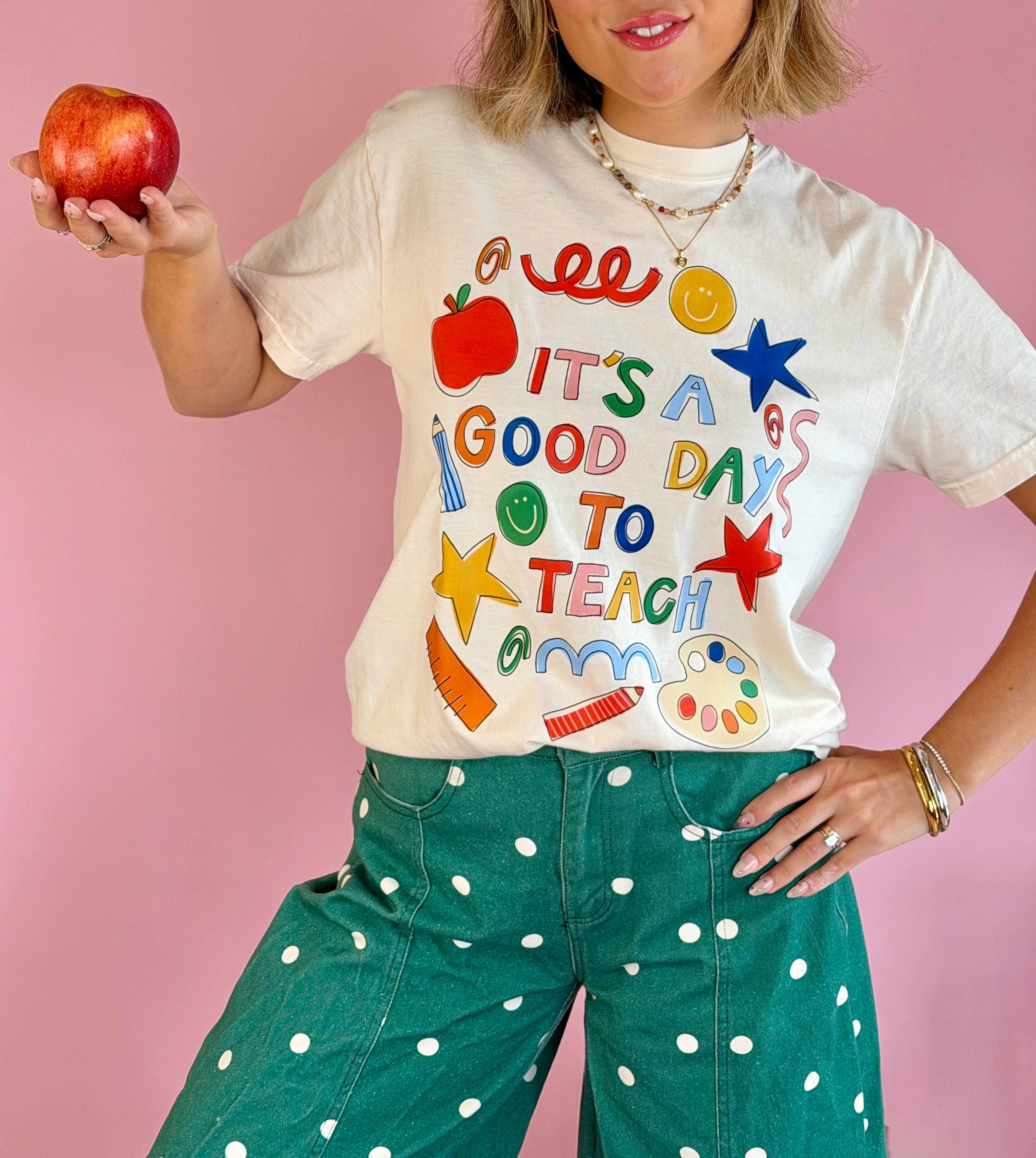 back to school, school outfit, teacher outfit, cool teacher, clothes, cool clothes, boutique, boutique clothes, t shirt, cute t shirt, aesthetic, teacher vibes, back to school