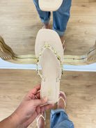 jelly flip flops, seashell, gold shells, mia shoes, flip flops, summer sandal