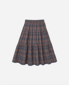 toddler fashion, plaid skirt, fall style for kids, flannel skirt, maxi skirt, midi skirt, thanksgiving looks, mommy and me