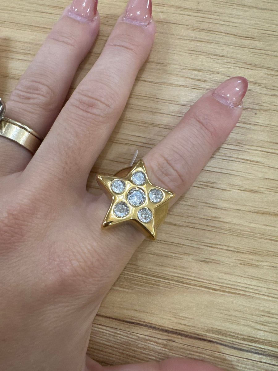 Starbright Crystal Ring- Waterproof
