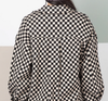 Classic Checker Print Soft Shacket