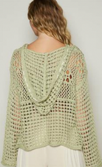 Flag Crochet Hoodie