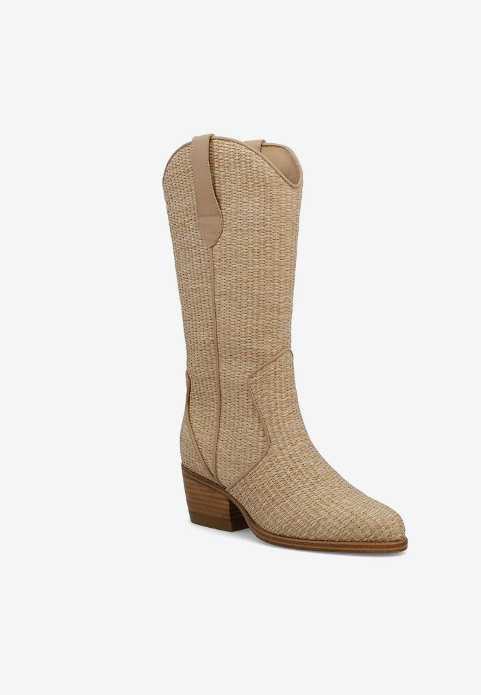 MIA Jenah Raffia Cowgirl Boot
