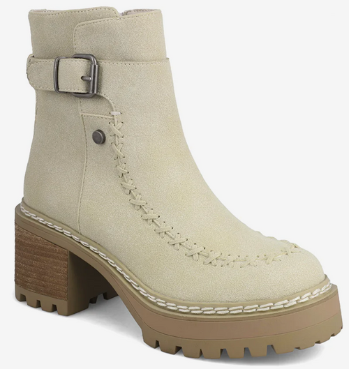 MIA Toula Boot: Ecru