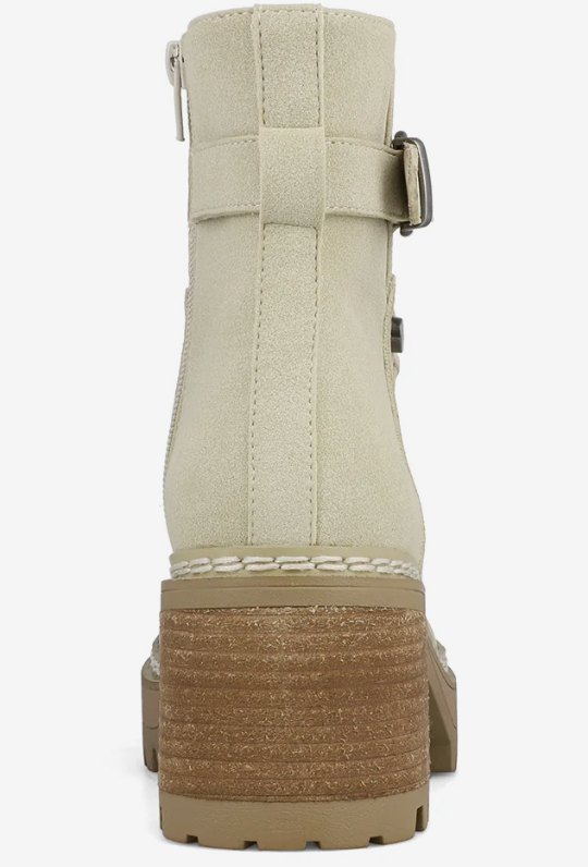 MIA Toula Boot: Ecru