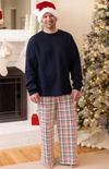 Plaid Christmas Pajama Pants: Unisex