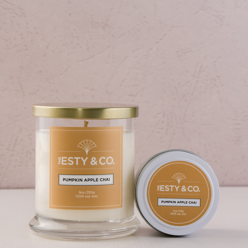 The Esty & Co. Fall Candle Collection