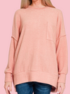 DOORBUSTER: Oversized Butter Soft Pocket Sweater