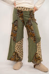 POL Olive Grove Boho Wide-Leg Pant