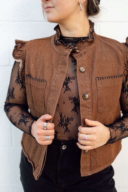 Espresso & Stitch Vest