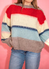 DOORBUSTER POL RYB Striped Sweater