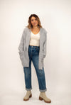 Timeless Heather Grey Cardigan