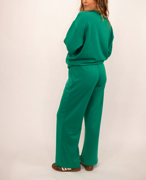 DOORBUSTER: Scuba Crewneck Pullover & Pants Set