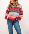 POL Striped All the Time Sweater