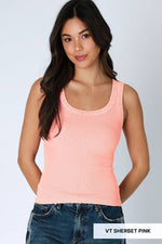 Nikibiki Vintage Reversible Ribbed Tank