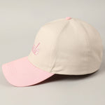 Bride Text Embroidery Two-Tone Trucker Hat: Pink / ONE SIZE