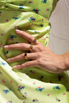 Waterproof Gold Triple Stacked Ring