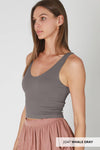 Nikibiki Reversible Ribbed Crop Top