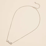 WWJD What Would Jesus Do 18K Gold Necklace
