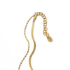Waterproof Gold Double Layered Anklet