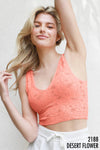 Nikibiki Lace V Neck Tank Top