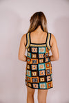 Caribbean Crochet Mini Dress
