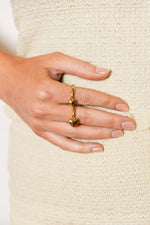 Puffy Heart Ring Double