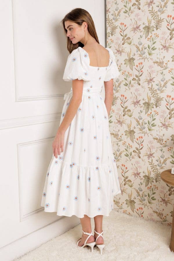 Special Daisy Days Long Midi Dress