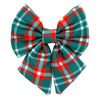 Royal Stewart Plaid - Dog Sailor Bowtie