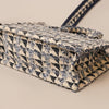 Polyester Geometric Mini Tote Bag