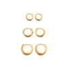 18K Gold 16mm Zenith Hoops