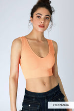 Nikibiki Plunge V-Neck Crop Top