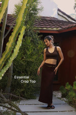 Nikibiki Plunge V-Neck Crop Top